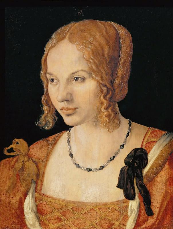 Albrecht Durer Portrait of a Young Venetian Woman (mk08) oil painting image